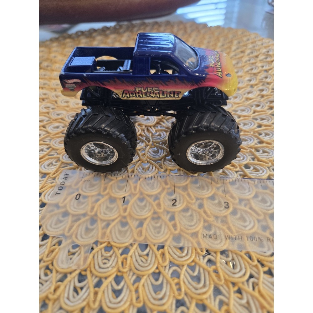Hot Wheels Pure Adrenaline Monster Jam Truck Scale Model Ford Pickup
